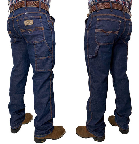 Calça Jeans Carpinteira Masculina Arizona Country Promoção