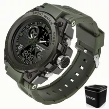 Reloj De Pulsera Táctico Militar Impermeable Para Hombre