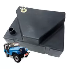 Tanque Combustível Plast Jeep Willys Cj5 Traseiro 66 Lt Boia