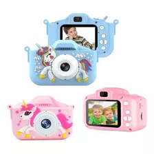 Câmera Digital Infantil + Capa Usb Foto E Vídeo Criança