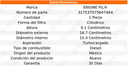 1- Filtro De Aire A6 Quattro 3.0lv6 2013/2015 Engine Fil Foto 2