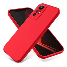 Funda For Xiaomi Redmi Note 12s Soft Feeling Antishock Rojo