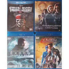 Lote Com 4 Dvd Piratas Do Caribe/êxodo/x-men/cidade Ossos