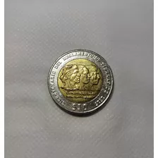 Moneda De 10 Pesos Uruguayos Bicentenario