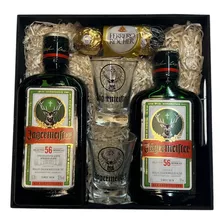 Kit Jagermeister X2 + Shots Jager + Chocolates- Perez Tienda