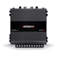 Modulo Potencia Soundigital Amplificador 800.4 Evo6 4 Canais