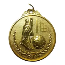 Medalla Premio Fútbol Trofeo Campeones Bronce, Plata Y Oro