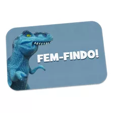 Tapete Decorativo Meme Dinofauro Fem-findo
