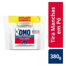 Refil Tira Manchas Roupas Brancas Em Pó 380g Omo