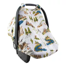 Funda Para Asiento De Coche De Muselina Bebe Au Lait, Wyomin