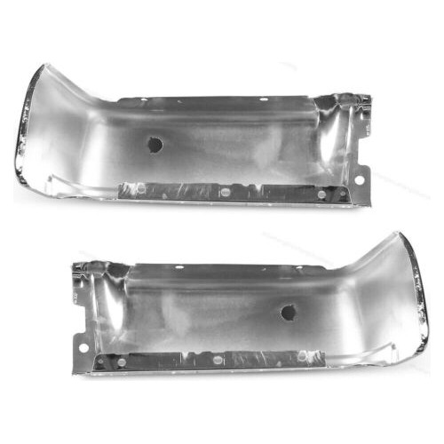 1pair Chrome Lh Rh Rear Bumper End Cap Fit For 2009-2014 Aad Foto 6