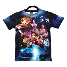 Playera Demon Slayer Kimetsu No Yaiba Calidad Premium. 