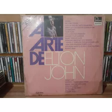 Lp Elton John - A Arte Capa Com Manchas