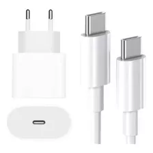 Cabo + Fonte Usb-c Para iPhone 15 15plus 15pro 15promax Jet