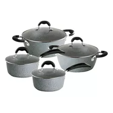 Jogo De Panelas Antiaderente Cerâmica Cooktop Fogão Indução