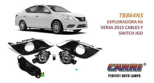 Exploradora Nissan Versa 2014 Hasta 2019 Kit Completo Foto 2