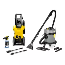 Lavadora Tapizados Aspiradora + Hidrolavadora Karcher Pro Oy