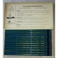 Vulcano Dessin Pencils Grafito Japon Caja X 12 Lápices