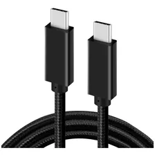 Cable Usb C A Usb C 3.1, 6,6 Pies/10 Gbps/100 W