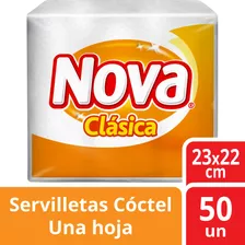 Servilleta Nova Clásica Coctel 50u