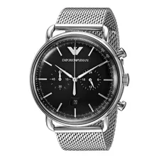 Reloj Emporio Armani Clásico Ar11104 De Acero Inox. P/hombre