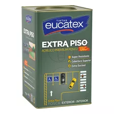 Eucatex Tinta Piso Extra Piso Acrílico 18 L - Cores Cor Verde