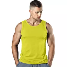 Camiseta Camisa Treino Regata Preta Dryfit Básica Casual Top