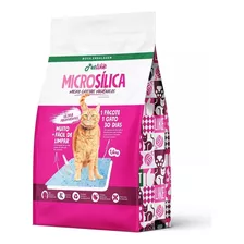 Areia Micro Sílica Para Gatos Anti Odor Alta Absorção 1,6kg 