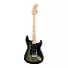 Squier Affinity Series Stratocaster Fmt Hss, Black, Guitarra