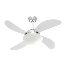 Ventilador Fly Cromo Branco 127v - Volare - 62413