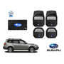 Tapetes 4pz Charola 3d Logo Subaru Brz 2013 A 2019 2020 2021