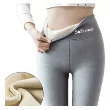 Leggins Térmicos Sherpa Para Mujer De Talla Grande