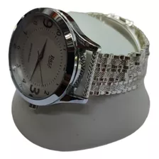 Reloj Pulsera De Plata Fina Ley 925 + Caja De Regalo M04