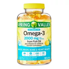 Omega-3 2000mg +d3 120 Unid - Unidad a $1108