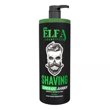 1 Shaving Para Barba 500g - Elfa For Man - Direto Da Fábrica