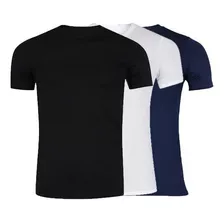 Camiseta Dry Fit Academia Fitness - Kit Com 3 Unidades