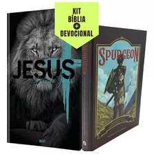 Bíblia Sagrada Leão De Judá+ Devocional Spurgeon Para Jovens