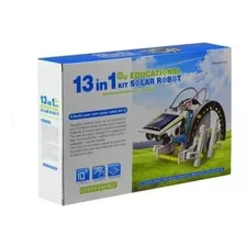 Kit Montagem Robo Solar 13x1 Iniciante Educacional 