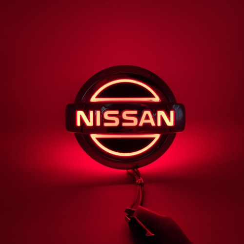 Logotipo Led Para Nissan Emblem 5d Foto 2