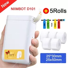 Nimbot D101 + 5 Rolls Print - Frete Internacional Grátis