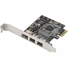 Tarjeta Firewire Pci-express De Bajo Perfil Con Dos Puert...