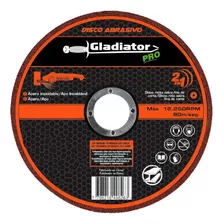 Disco De Corte 350 Mm 14 Pulgadas Gladiator - Dac535032 Color Negro