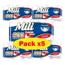 Papel Toalla Cocina Premium X3 200 Hojas Mili Pack X5 Kubo