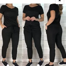 Conjunto De Calça E Blusa De Suede Moda Tendência 2021