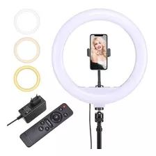 Ring Light Led Iluminador 14 Pol. 35cm Cont. Remoto Usb 608