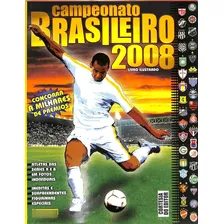 Livro Ilustrado Campeonato Brasileiro 2008 - Vazio + 4 Figur