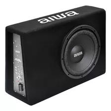 Subwoofer Parlante Para Auto Aiwa Amplificado 10 Slim 120w