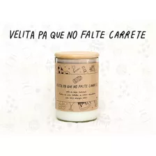 Velita Pa Que No Falte Carrete - Aroma Vainilla - Transparen