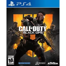 Call Of Duty: Black Ops 4 Black Ops Standard Edition Actvision Ps4 Físico Colombia