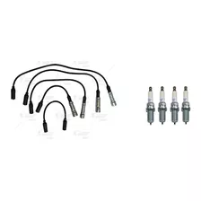 Kit Bujias C/cables Volkswagen Pointer 1.8 Lt 1998-2003